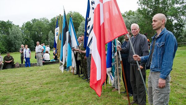 Hitlera karaspēku veterānu salidojums Sīnimē - Sputnik Latvija