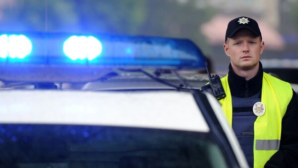 Ukrainas policijas darbinieks. Foto no arhīva - Sputnik Latvija