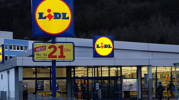 Vācu lielveikalu tīkla Lidl veikala ārējais noformējums - Sputnik Latvija
