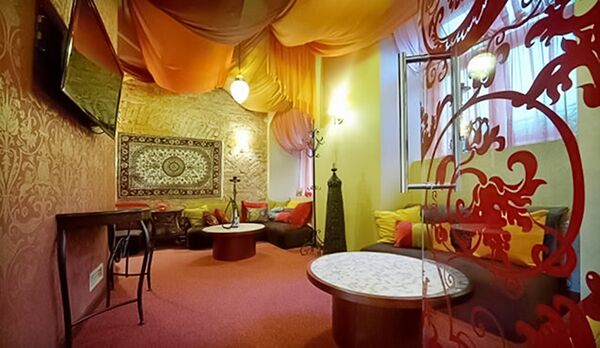 Интерьер гостиницы Garden Palace в Риге Интерьер гостиницы Garden Palace в Риге - Sputnik Latvija