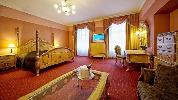 Интерьер гостиницы Garden Palace в Риге Интерьер гостиницы Garden Palace в Риге - Sputnik Latvija