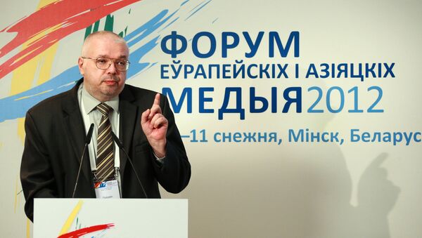 Президент Союза журналистов Латвии Юрис Пайдерс - Sputnik Латвия