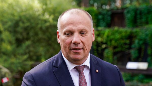 Министр обороны Латвии Раймонд Бергманис - Sputnik Латвия