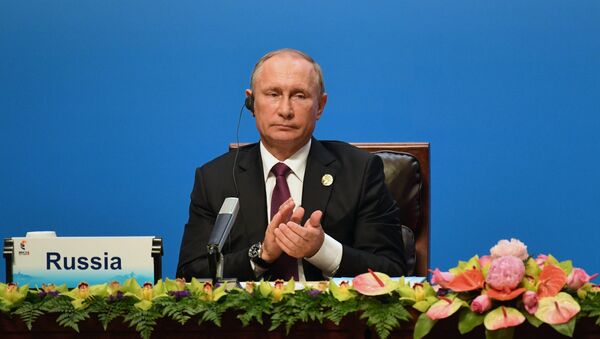 Президент РФ В. Путин принял участие во встрече лидеров БРИКС - Sputnik Латвия