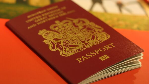 British passport - Sputnik Latvija