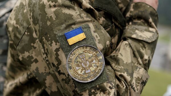 Ukrainas armijas karavīrs - Sputnik Latvija