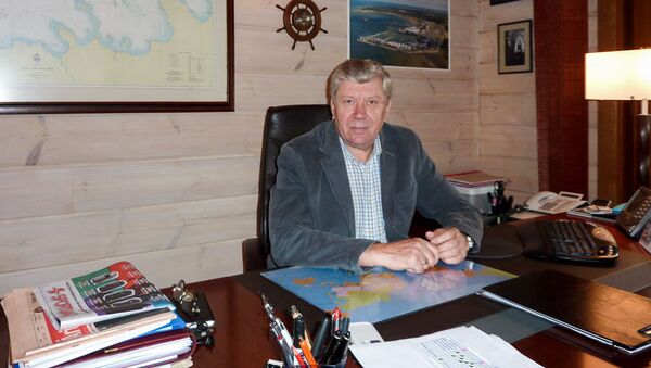Председатель совета эстонской транзитной фирмы АО Transiidikeskus Анатолий Канаев - Sputnik Латвия