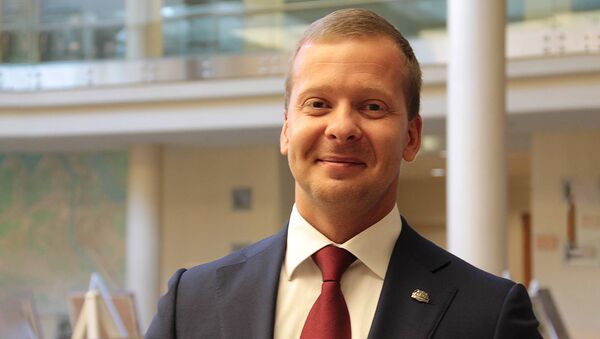 Заместитель председателя Комитета по развитию Риги Алексей Росликов - Sputnik Latvija