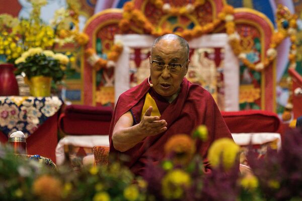 Учения Его Святейшества Далай-ламы XIV для стран Балтии и России прошли в Риге - Sputnik Латвия