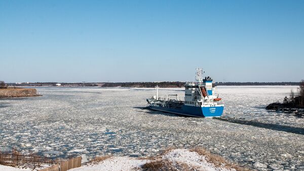 Финнский залив Балтийского моря зимой - Sputnik Латвия