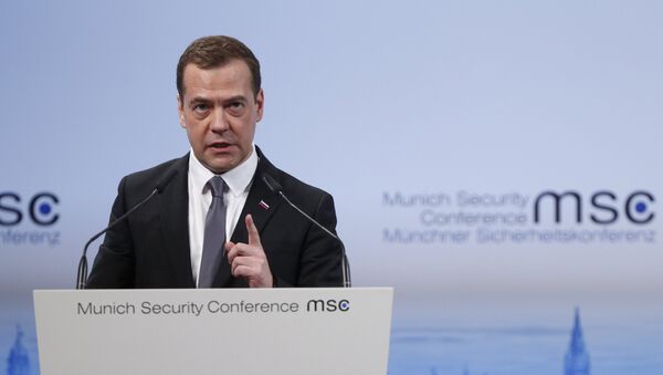 Премьер-министр РФ Д. Медведев принял участие в Мюнхенской конференции по безопасности - Sputnik Латвия