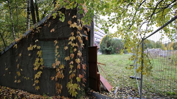 Сохранившийся вход в бомбоубежище - Sputnik Латвия