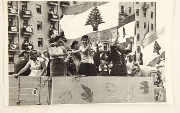 Фестиваль молодежи и студентов 1957 года в Москве в объективе Вильберта Веберга. Экспозиция Музея Москвы Фестиваль молодежи и студентов 1957 года в Москве в объективе Вильберта Веберга. Экспозиция Музея Москвы - Sputnik Латвия