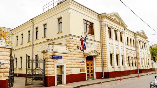 Здание посольства Латвийской Республики в Москве - Sputnik Latvija