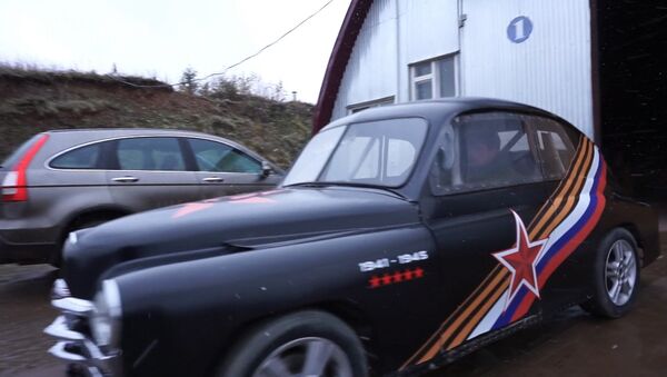 Российский умелец сделал суперкар из советской Победы - Sputnik Латвия