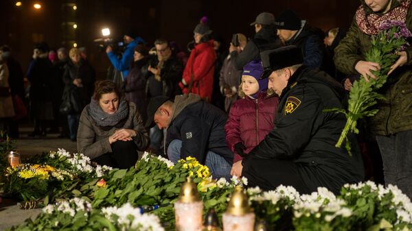 Траурное мероприятие в память жертв Золитудской трагедии Траурное мероприятие в память жертв Золитудской трагедии - Sputnik Латвия