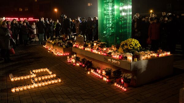 Траурное мероприятие в память жертв Золитудской трагедии Траурное мероприятие в память жертв Золитудской трагедии - Sputnik Латвия