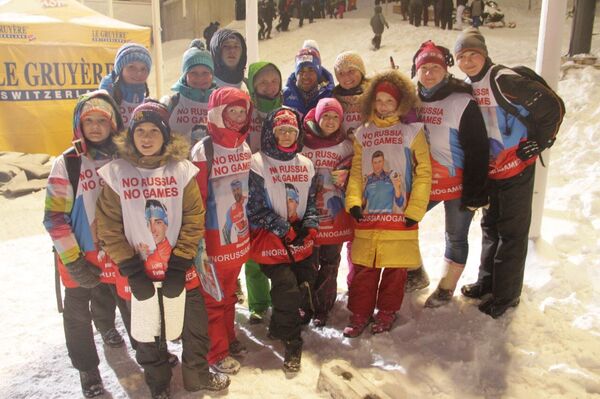 Школьник Рома Старков и его флешмоб #noRussianoGames Школьник Рома Старков и его флешмоб #noRussianoGames - Sputnik Латвия