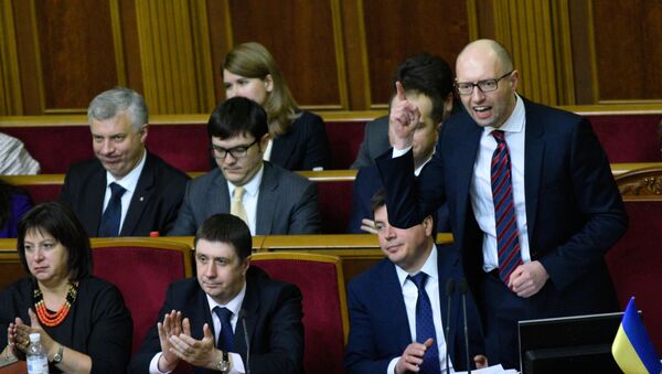 Заседание Верховной Рады Украины - Sputnik Латвия