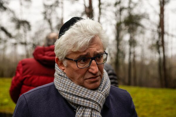 Председатель Рижской еврейской общины Аркадий Сухаренко Председатель Рижской еврейской общины Аркадий Сухаренко - Sputnik Латвия