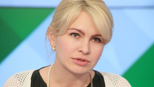 Президент Федерации санного спорта России Наталия Гарт, архивное фото - Sputnik Латвия