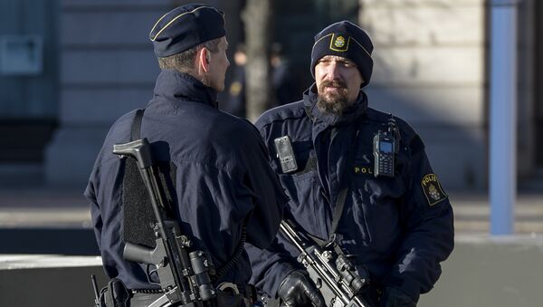 Полиция Швеции - Sputnik Latvija