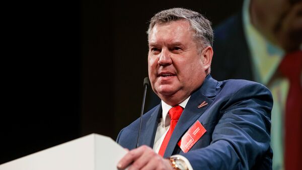 Лидер партии Согласие Янис Урбанович - Sputnik Латвия