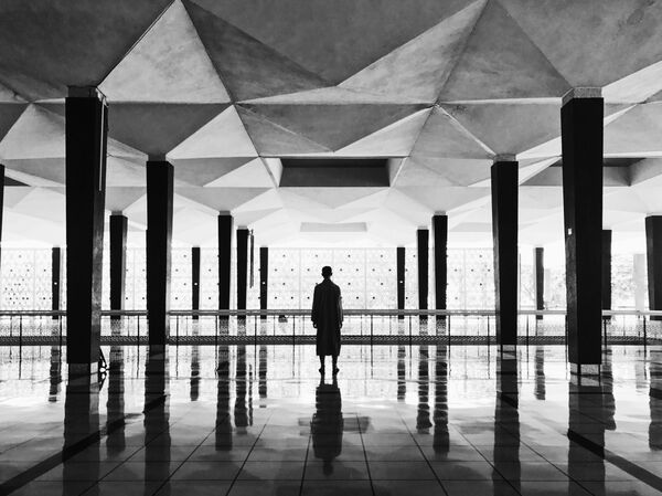 Снимок Bicycle Rider фотографа Hans Wichmann, финалист конкурса Art of Building photography awards 2017 Снимок Bicycle Rider фотографа Hans Wichmann, финалист конкурса Art of Building photography awards 2017 - Sputnik Латвия