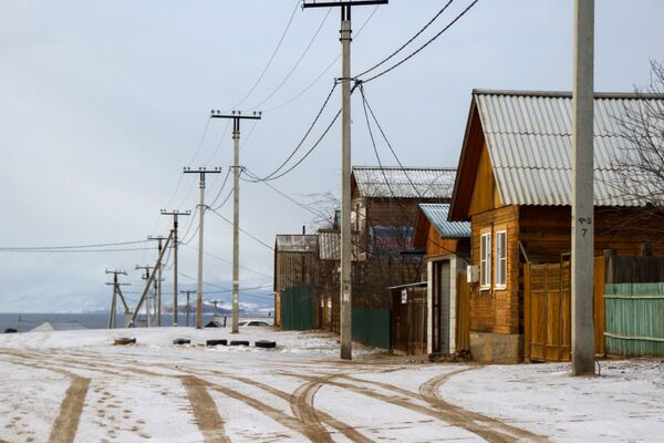 Поселок Хужир на острове Ольхон на Байкале - Sputnik Латвия