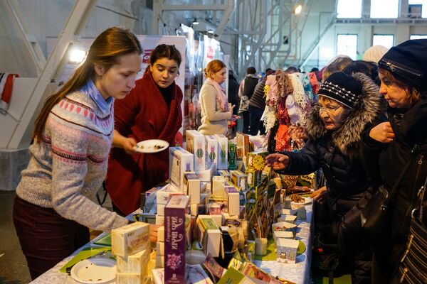 Выставка российских продуктов Russian Food Road Show Выставка российских продуктов Russian Food Road Show - Sputnik Латвия