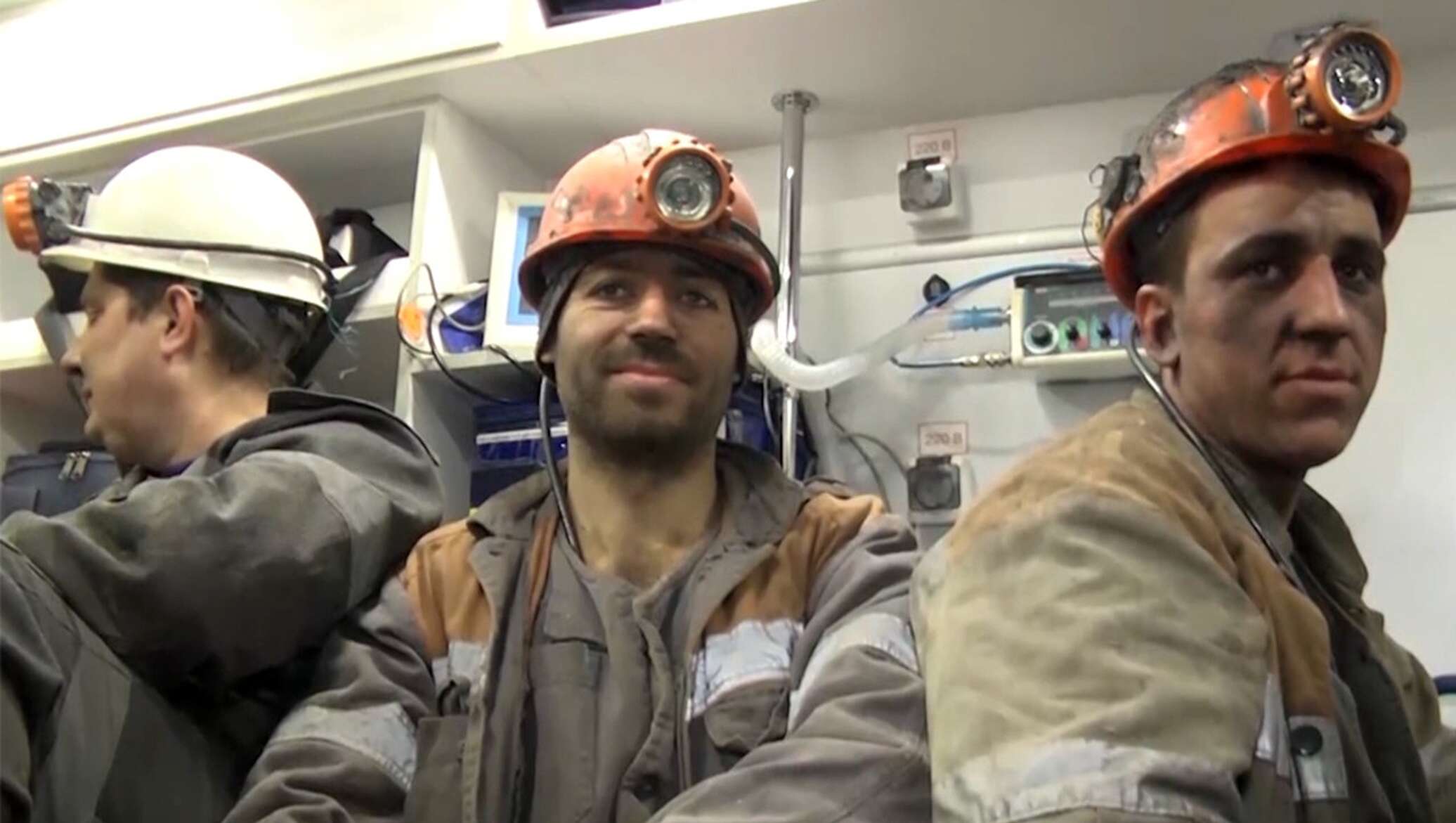 Спасательная операция на шахте пионер