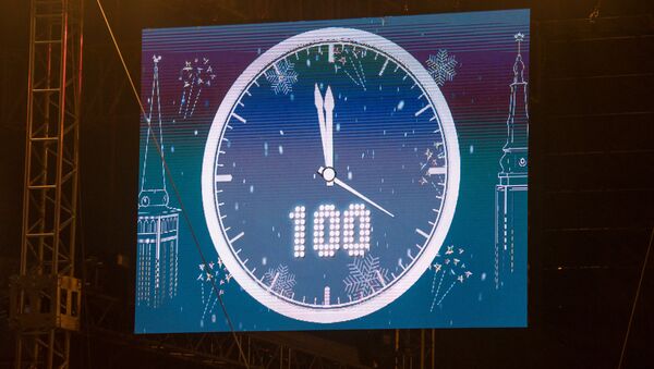 100 секунд до Нового года - Sputnik Латвия