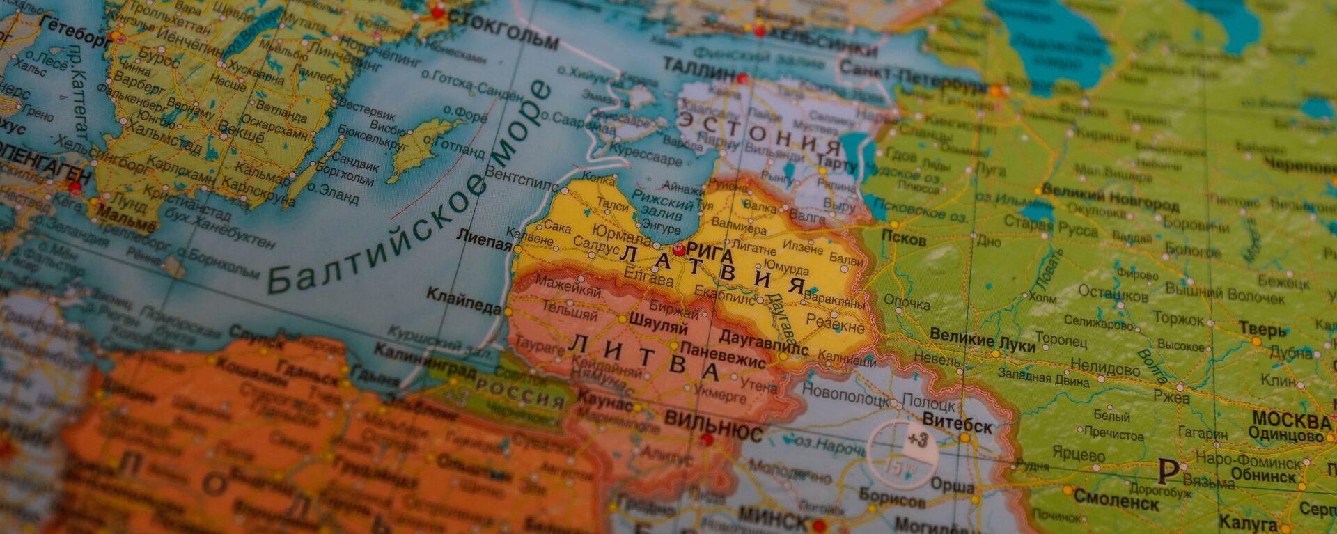 Прибалтика на карте Европы - Sputnik Латвия, 1920, 20.12.2018