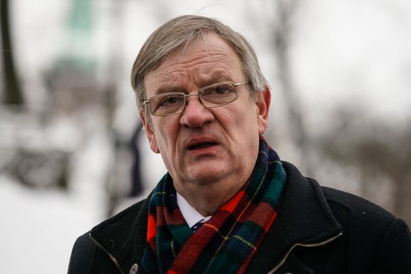 Ромуальдас Ражукас, бывший руководитель Народного фронта Латвии Ромуальдас Ражукас, бывший руководитель Народного фронта Латвии - Sputnik Latvija