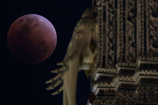 Кровавая Луна в Бангкоке - Sputnik Латвия