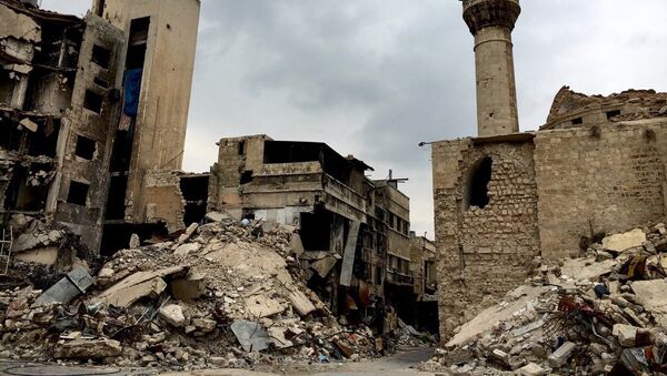 Alepo pilsēta Sīrijā. Foto no arhīva - Sputnik Latvija