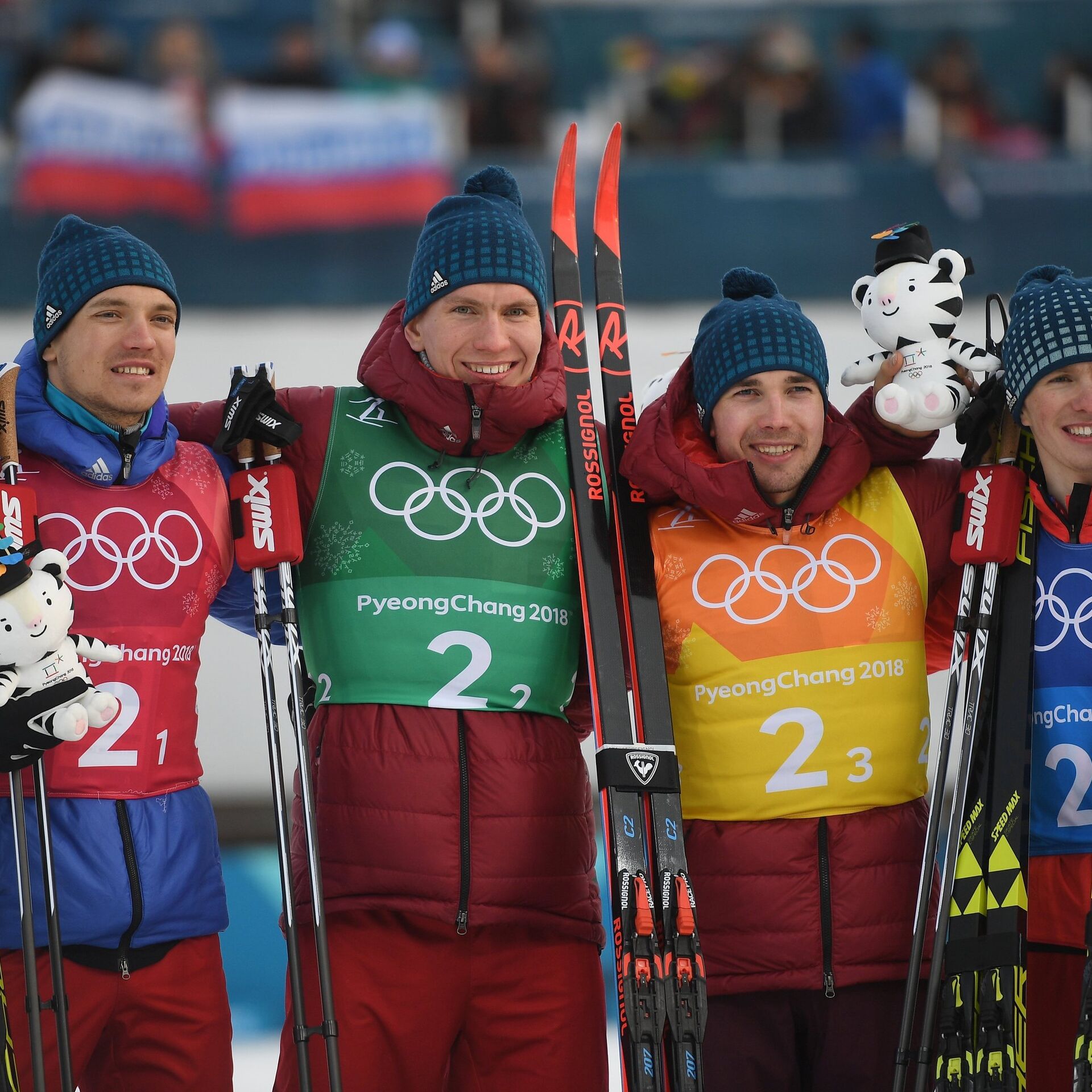 Лыжники 4 10. Вяльбе на Олимпиаде 2022.