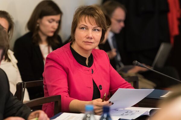 Депутат Сейма Латвии от Согласия Елена Лазарева Депутат Сейма Латвии от Согласия Елена Лазарева - Sputnik Латвия