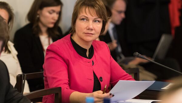 Депутат Сейма Латвии от Согласия Елена Лазарева - Sputnik Латвия