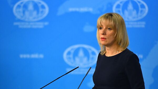 Официальный представитель министерства иностранных дел РФ Мария Захарова - Sputnik Латвия