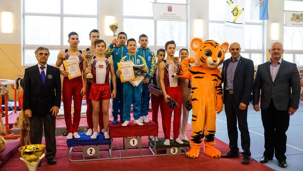 Международный турнир по спортивной гимнастике Кубок тигренка 2018 - Sputnik Латвия