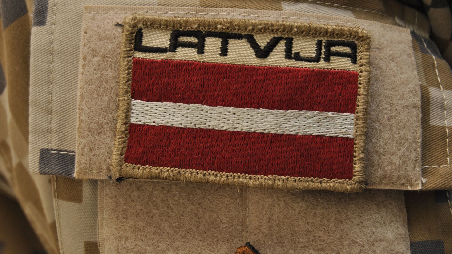 Нашивка на форме военного Латвии - Sputnik Латвия, 1920, 26.01.2023
