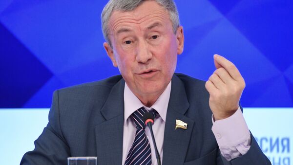 Заместитель председателя комитета Совета Федерации РФ по международным делам Андрей Климов - Sputnik Латвия