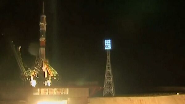 Старт Союза Роскосмос - Sputnik Латвия