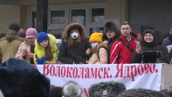 Акция протеста у Волоколамской районной больницы - Sputnik Латвия