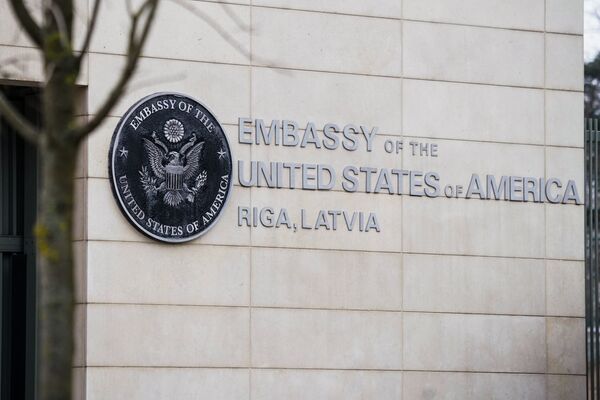 Посольство США в Риге Посольство США в Риге - Sputnik Латвия