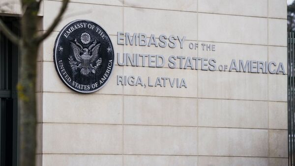 Посольство США в Риге - Sputnik Латвия