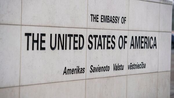 Посольство США в Риге - Sputnik Latvija