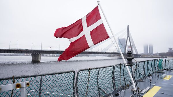 Флаг Королевских ВМС Дании - Sputnik Латвия