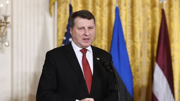 Президент Латвии Раймондс Вейонис - Sputnik Latvija